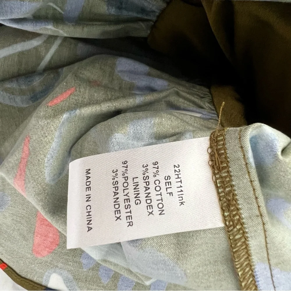 NWT Anthropologie Hunter Bell Rhea Tank Top Blouse Off Shoulder Ribbon US 0 - Picture 13 of 16